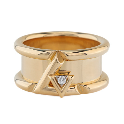 Louis Vuitton Volt One Band Diamond Ring