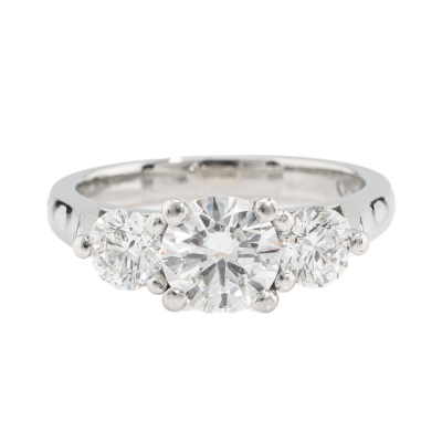 1.40ct Diamond trilogy ring