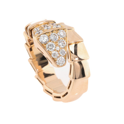 Bvlgari Serpenti Viper Diamond Ring