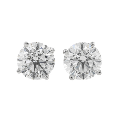 2.09ct Diamond Studs GIA E SI1, E SI2