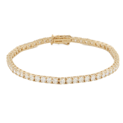 7.62ct Round Diamond Tennis Bracelet