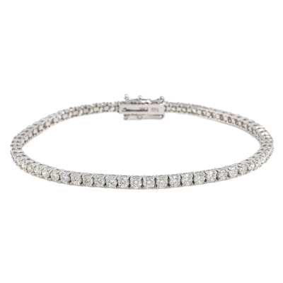 3.76ct Diamond Tennis Bracelet