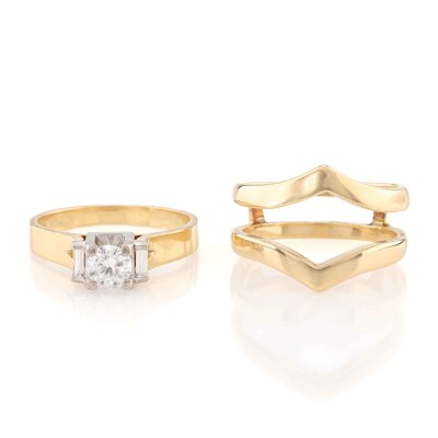 0.40ct Diamond Ring Set