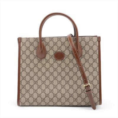 Gucci Small GG Supreme Tote Bag