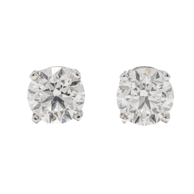 1.00ct Diamond Studs GIA E IF