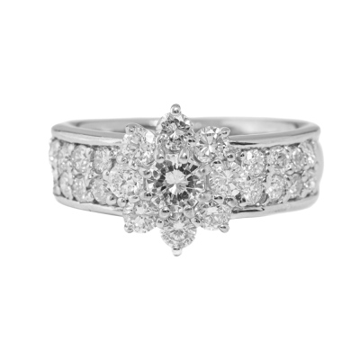 1.07ct Diamond Dress Ring