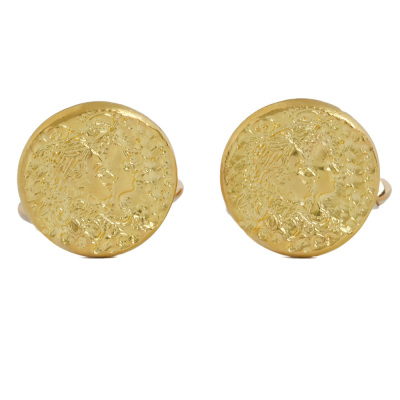 Piaget Salvador Dali dOr Cufflinks