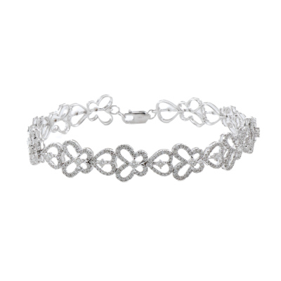 1.20ct Diamond Butterfly Bracelet