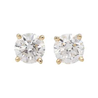 1.00ct Diamond Studs GIA F VS2