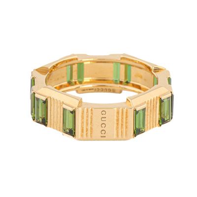Gucci Link to Love Tourmaline Ring