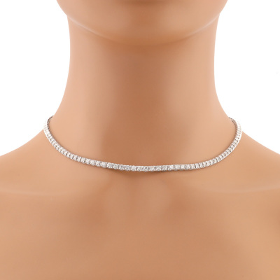 4.83ct Diamond Tennis Necklace