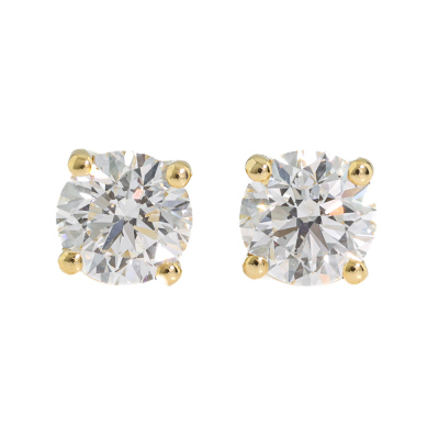 0.69ct Diamond Studs GIA E SI1 & E SI2