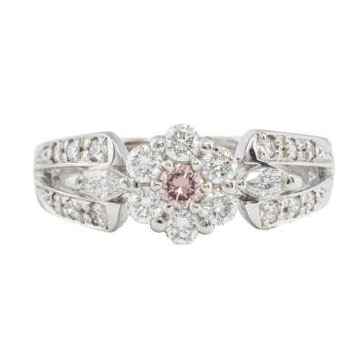 0.09ct Argyle Origin Intense Pink Diamond GSL