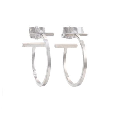 Tiffany & Co. T Hoop Earrings