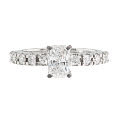 0.51ct Diamond Solitaire Ring D Colour
