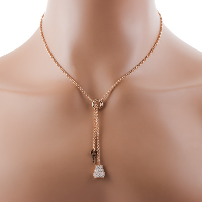 Hermes Kelly Clochette Necklace