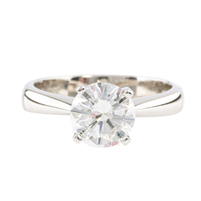 1.51ct Diamond Solitaire Ring GIA G VS2