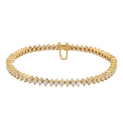 3.01ct Diamond Tennis Bracelet