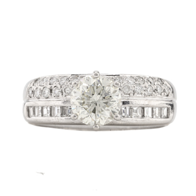 1.13ct Centre Diamond Ring