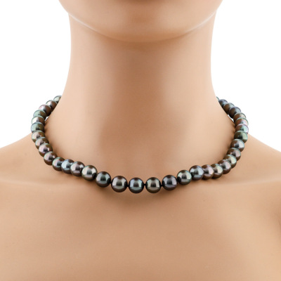 10.4mm-8.1mm Tahitian Pearl Necklace