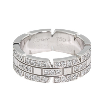 Cartier Tank Francaise Diamond Ring