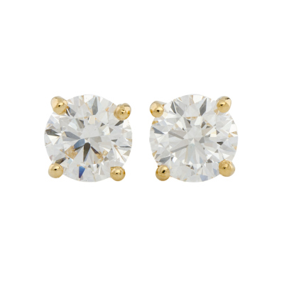 1.01ct Diamond Studs GIA E SI1