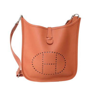Hermes Evelyn Shoulder Bag Orange