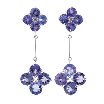 5.74ct Tanzanite Earrings