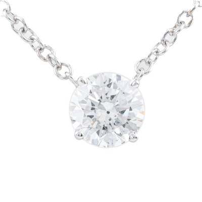 1.00ct Diamond Solitaire Pendant GIA D