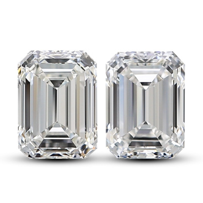 2.02ct Loose Pair of Diamonds GIA F G VVS2