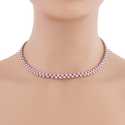 15.00ct Ruby & Diamond Necklace