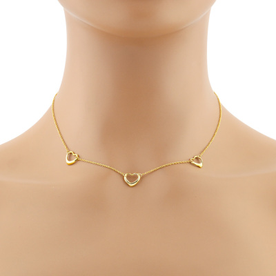 Tiffany & Co Open Heart Necklace