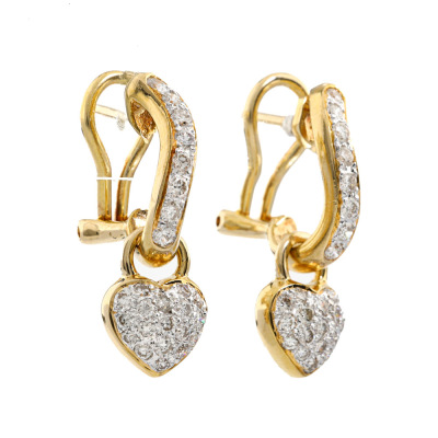 0.80ct Diamond Detachable Earrings