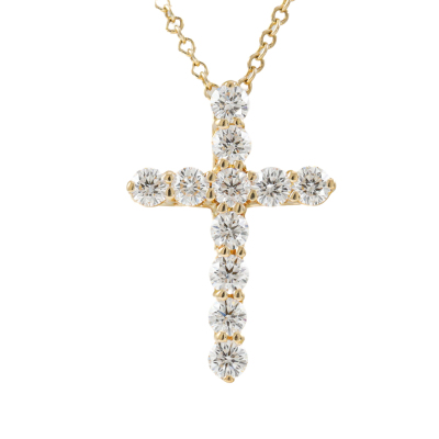 Tiffany & Co Cross Diamond Pendant