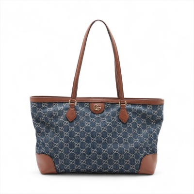 Gucci Medium Ophidia Tote in Denim