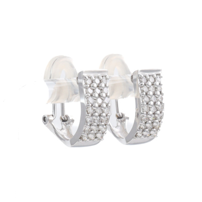1.00ct Round Diamond Earrings