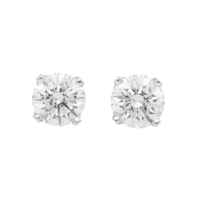 2.10ct Diamond Studs GIA D Internally Flawless