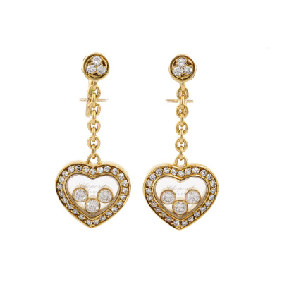 Chopard Happy Diamond Icons Earrings*