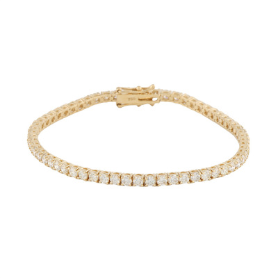 3.91ct Round Diamond Tennis Bracelet*