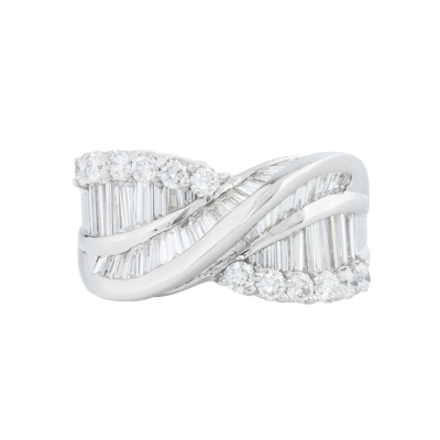 3.63ct Diamond Dress Platinum Ring