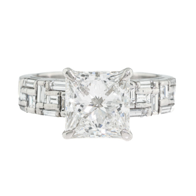 Canturi Cubism 2.69ct Diamond Ring GIA