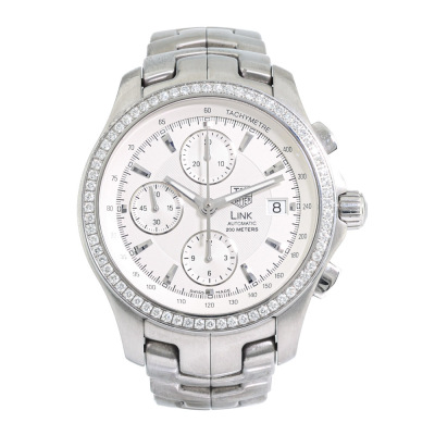 TAG Heuer Link Diamond Set Bezel Watch