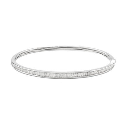 1.20ct Diamond 18ct Gold Bangle