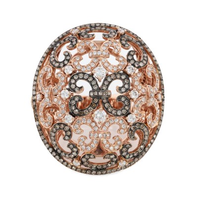 2.95ct Diamond Dress Ring 18ct Rose Gold