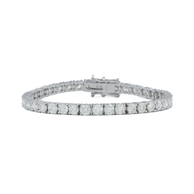 6.89ct Diamond Tennis Bracelet
