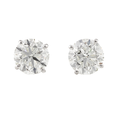 4.01ct Diamond Studs GIA I VS2 & J VS2