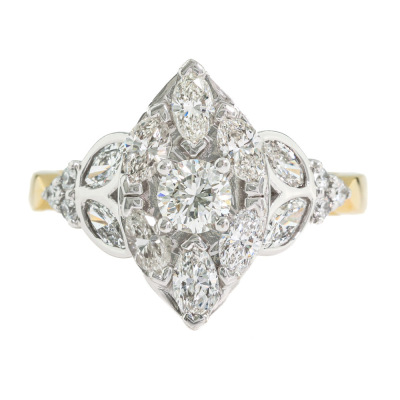 1.00ct Diamond Dress Ring*