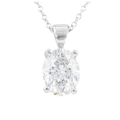 1.50ct Diamond Solitaire Pendant GIA E SI2