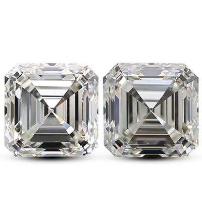 4.02ct Pair of Loose Diamond GIA J VS2
