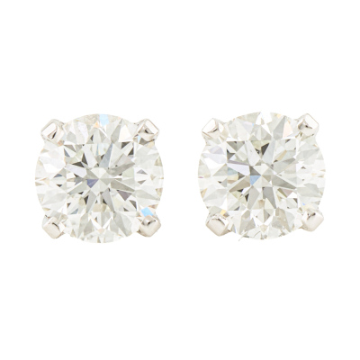 1.41ct Diamond Studs GIA F VVS1
